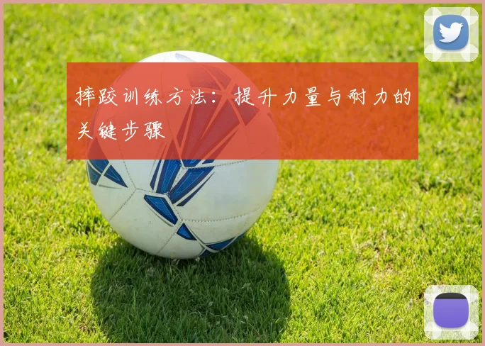 摔跤训练方法:提升力量与耐力的关键步骤
